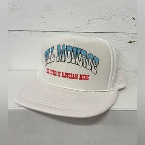 Vintage 80s Bill Monroe “The Father Of Bluegrass Music” SnapBack, OS, Like-New